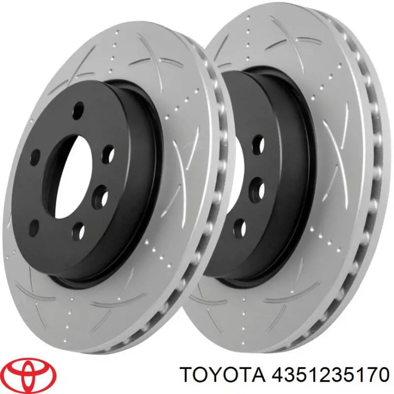 Купити 4351235170 Toyota Ротор гальмівний