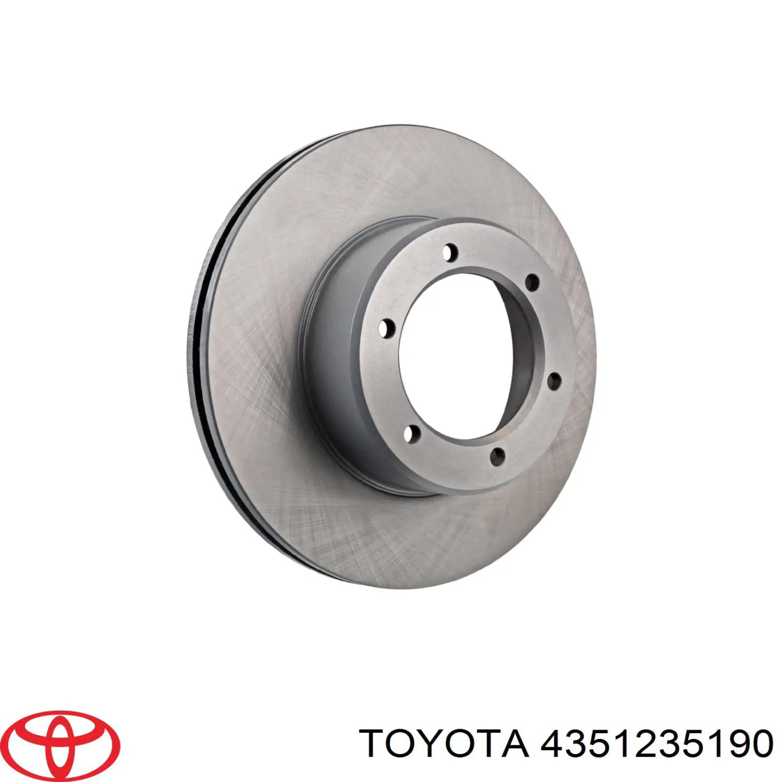 Диск переднього гальма Toyota 4351235190 ціна, від 36.41 USD