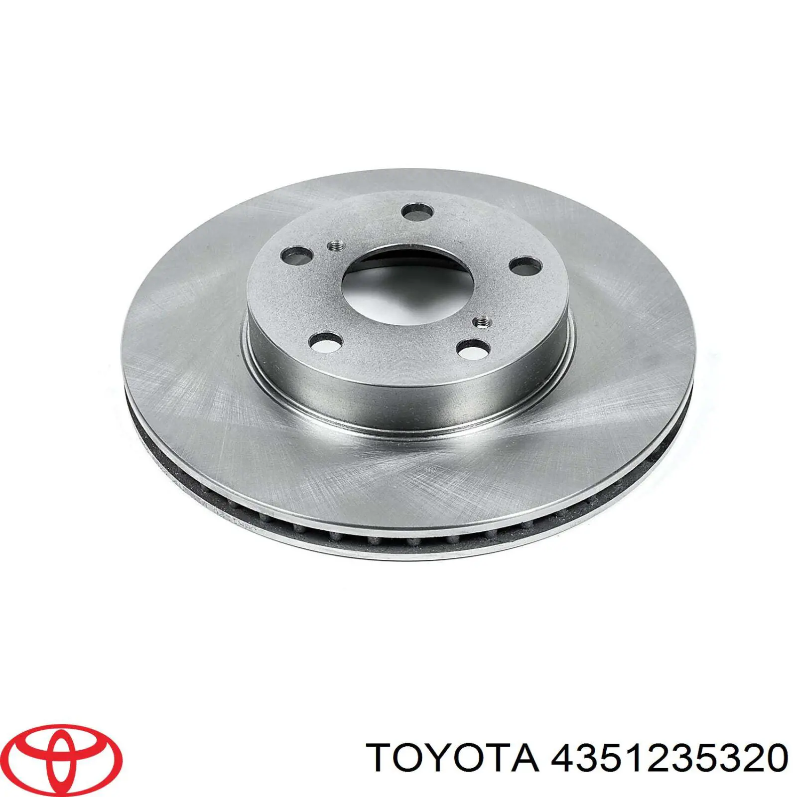 4351235320 Toyota Гальмо дискове переднє