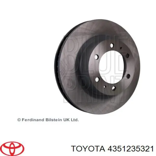 Купити 4351235321 Toyota Ротор гальмівний