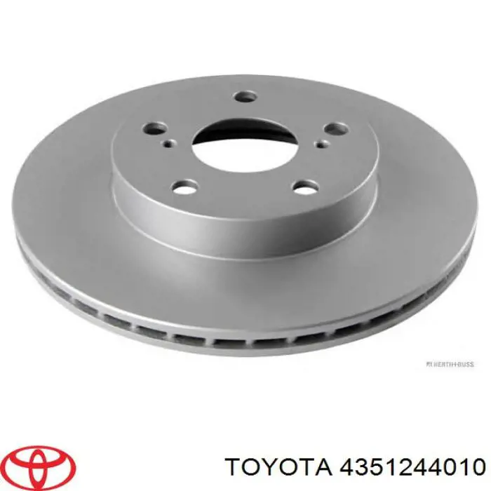 Диск переднього гальма Toyota 4351244010 ціна, від 38.28 USD