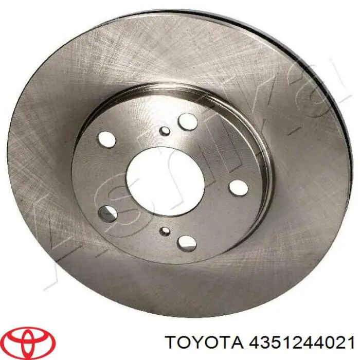 4351244021 Toyota диск гальмівний передній