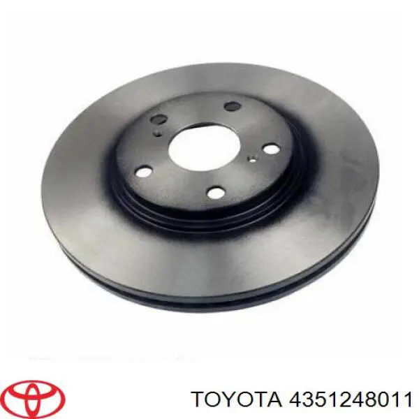 4351248011 Toyota Гальмо дискове переднє