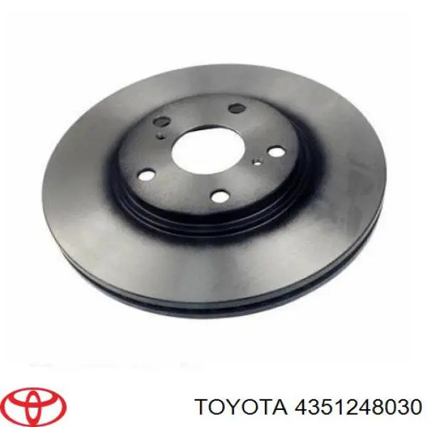 4351248030 Toyota Гальмо дискове переднє