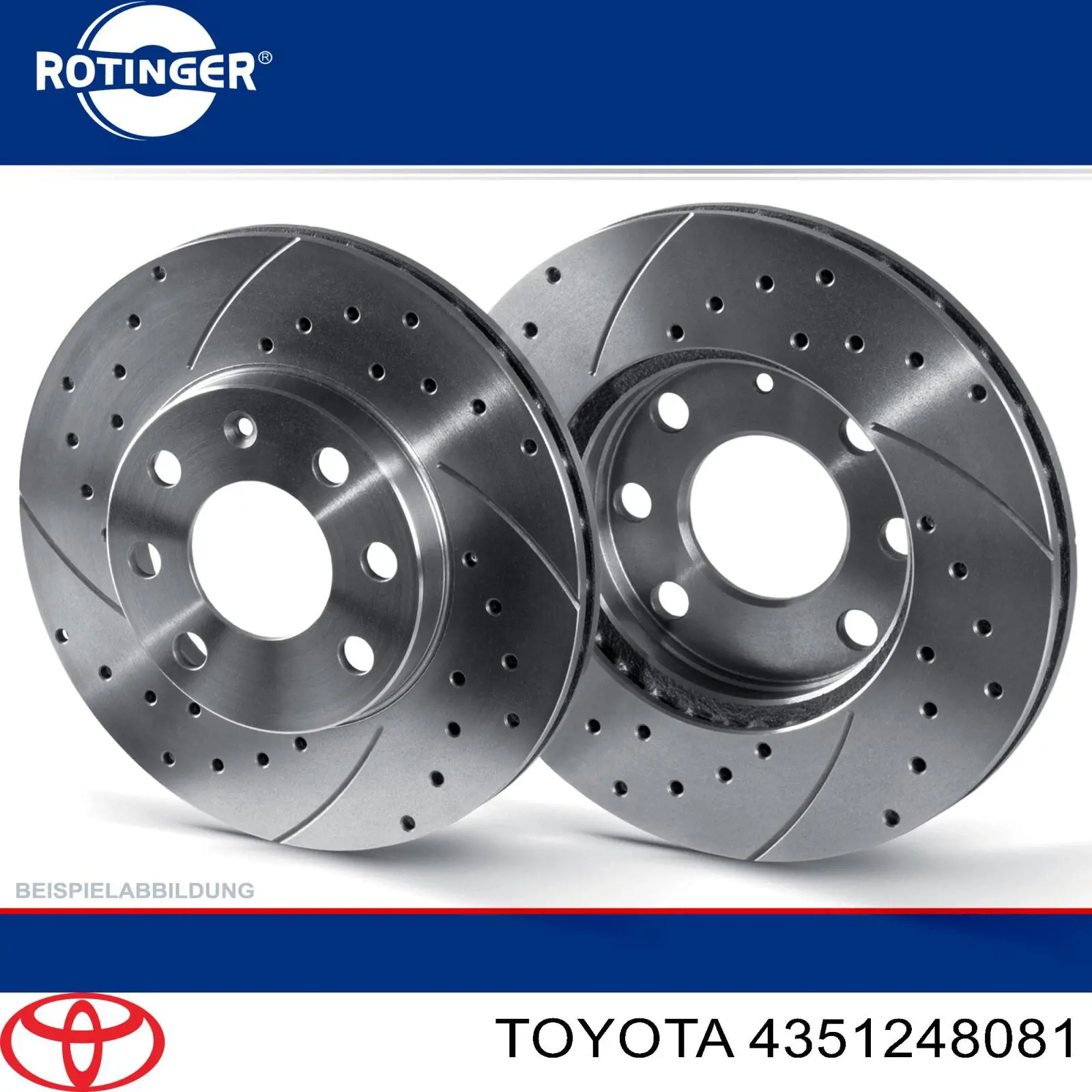 Купити 4351248081 Toyota Ротор гальмівний