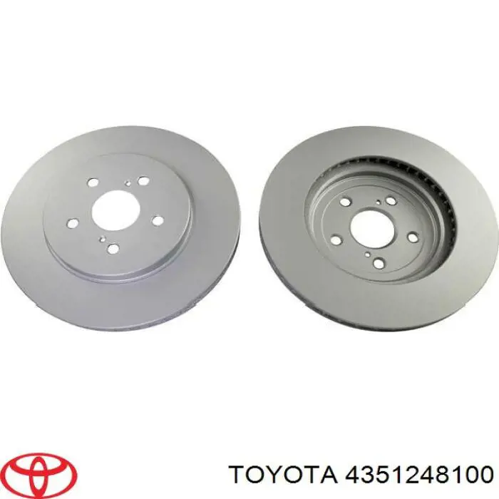 Купити 4351248100 Toyota Ротор гальмівний