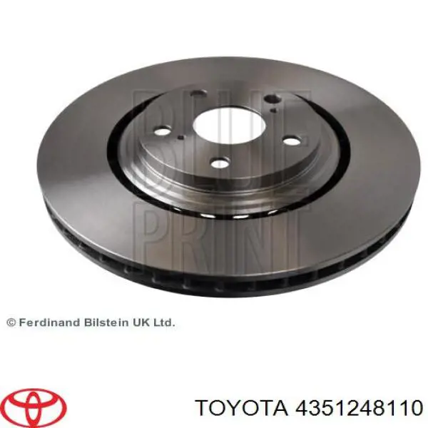 Купити 4351248110 Toyota Ротор гальмівний
