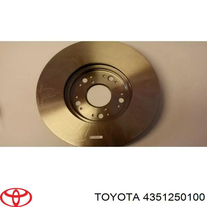 4351250100 Toyota Гальмо дискове переднє