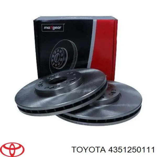4351250111 Toyota Гальмо дискове переднє