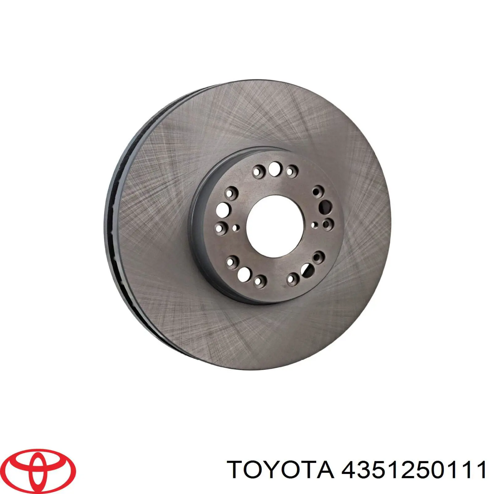 Диск гальмівний передній Toyota 4351250111