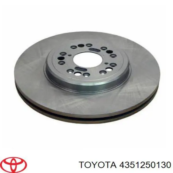 Диск переднього гальма Toyota 4351250130 ціна, від 65.61 USD