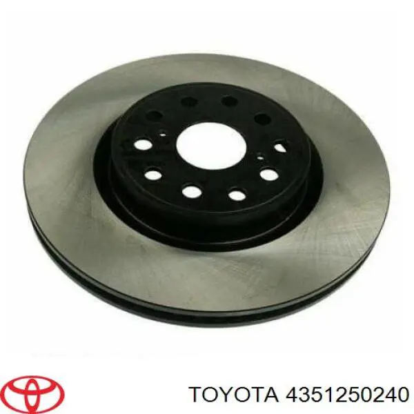 4351250240 Toyota диск гальмівний передній