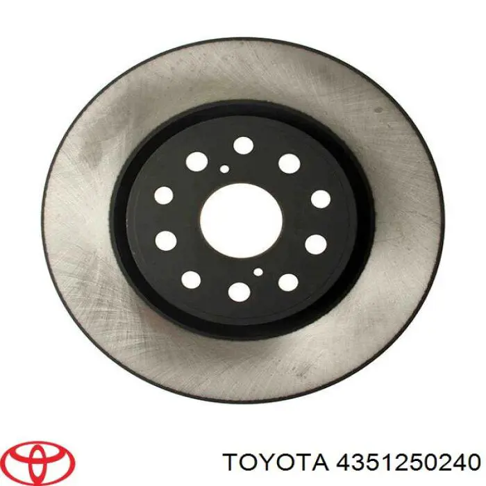 4351250240 Toyota Гальмо дискове переднє