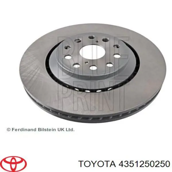 Купити 4351250250 Toyota Ротор гальмівний