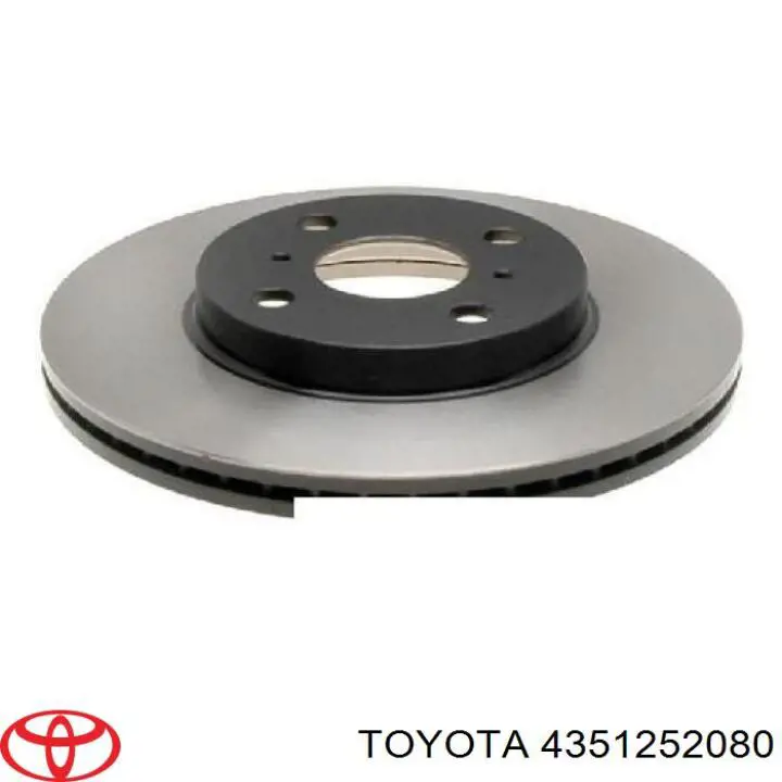 Диск переднього гальма Toyota 4351252080 ціна, від 104.75 USD