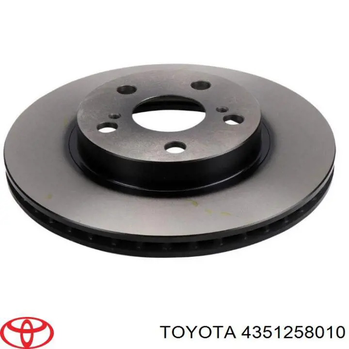 4351258010 Toyota диск гальмівний передній