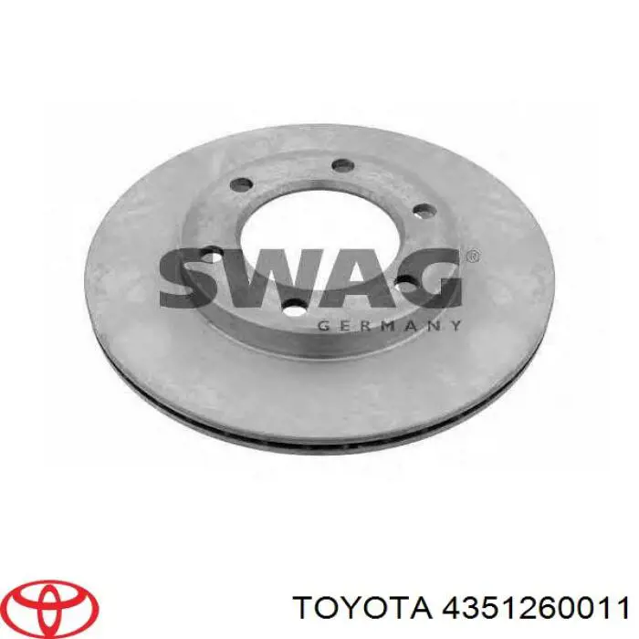 Купити 4351260011 Toyota Ротор гальмівний