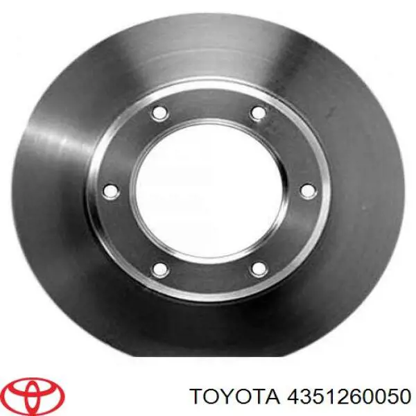 Гальмівні диски передні 4351260050 Toyota