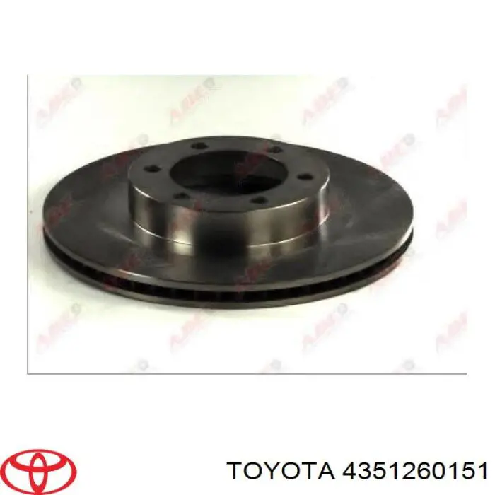 Купити 4351260151 Toyota Ротор гальмівний