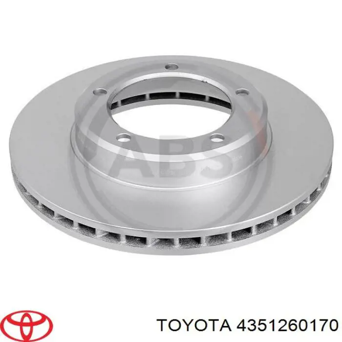 Купити 4351260170 Toyota Ротор гальмівний