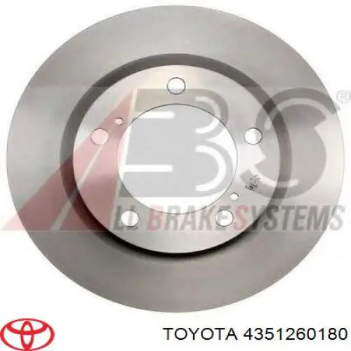 Купити 4351260180 Toyota Ротор гальмівний
