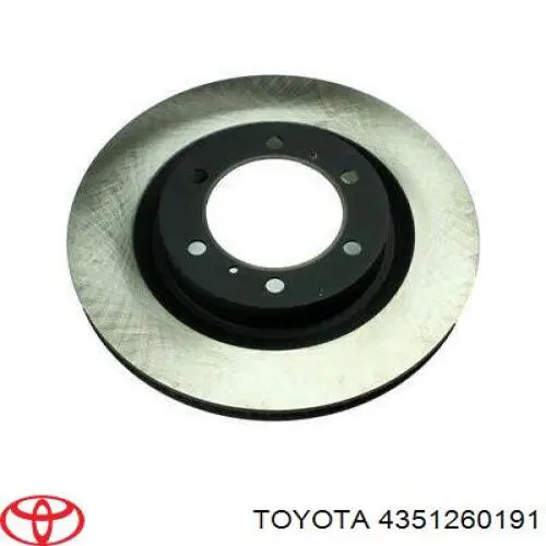 4351260191 Toyota диск гальмівний передній