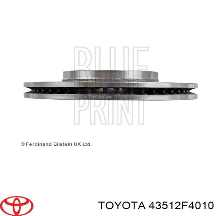 Диск гальмівний передній Bosch 0986479F49