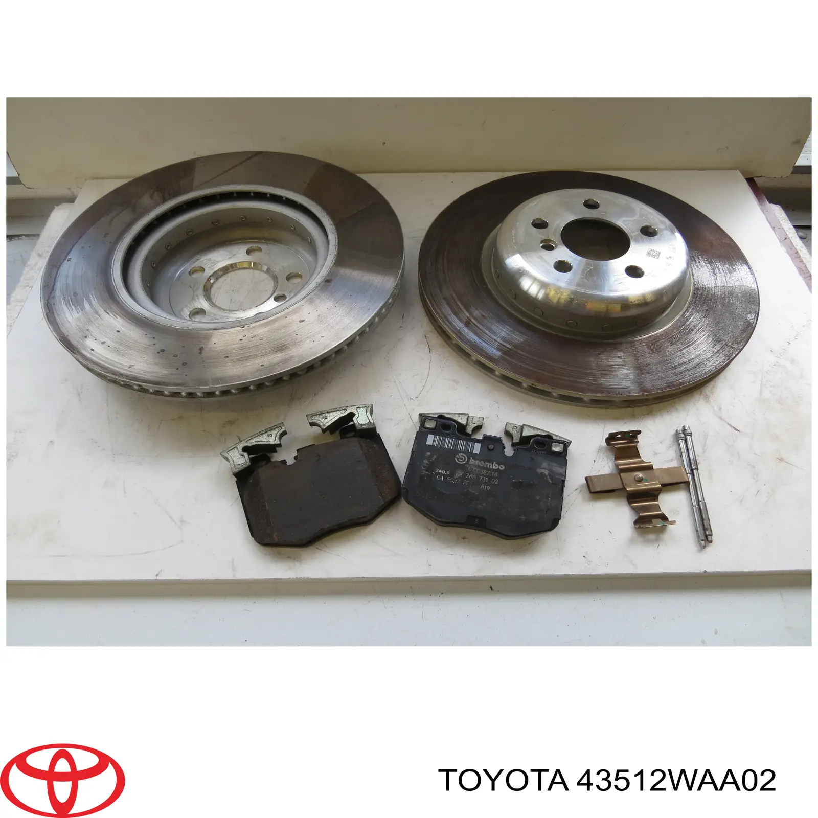 Купити 43512WAA02 Toyota Ротор гальмівний