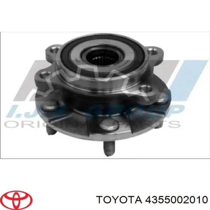 Передня маточина 4355002010 Toyota