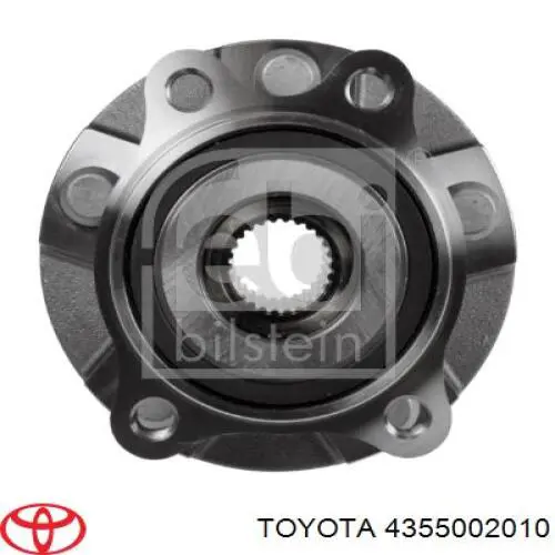 Маточина колеса передня Toyota 4355002010 ціна, від 50.74 USD