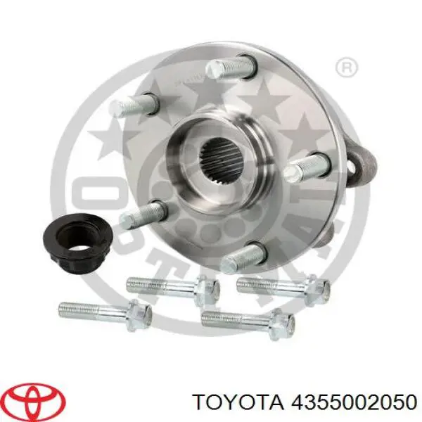 Маточина колеса передня Toyota 4355002050 ціна, від 46.67 USD