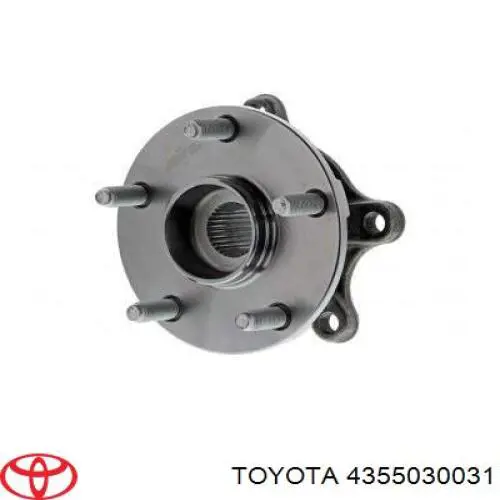 4355030031 Toyota Маточина (передня)