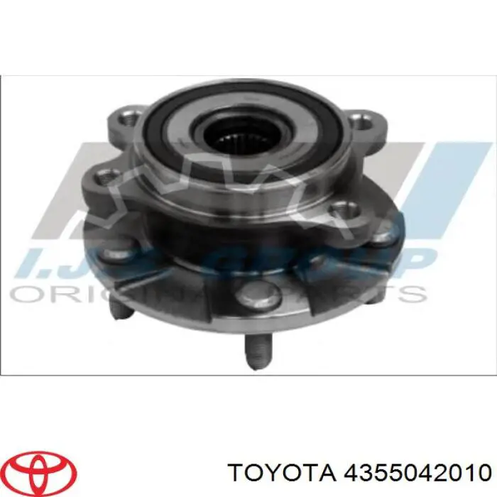 Передня маточина 4355042010 Toyota