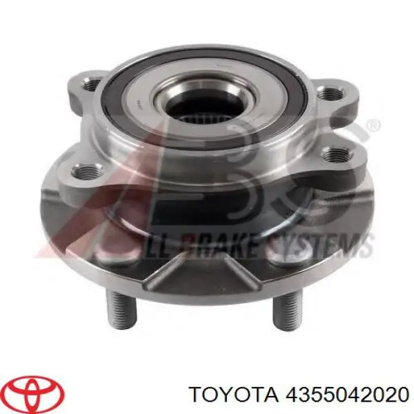 Купити 4355042020 Toyota Маточини передніх коліс