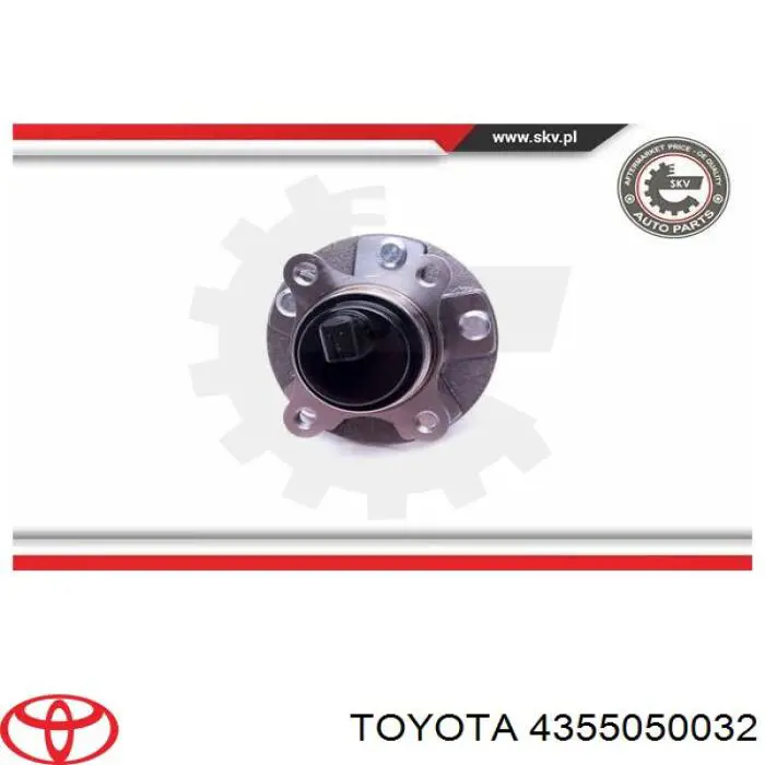 Маточина колеса передня Toyota 4355050032 ціна, від 64.31 USD