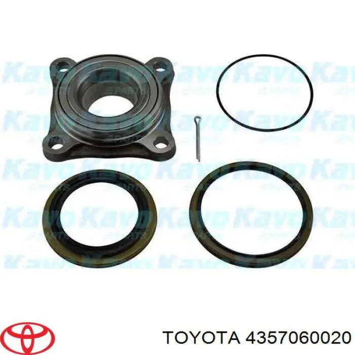 Підшипник ступиці 4357060020 Toyota