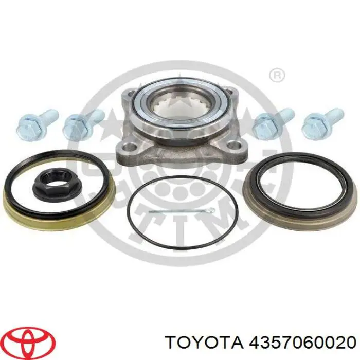 Підшипник маточини Toyota 4357060020