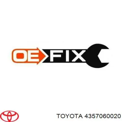 4357060020 Toyota Підшипник маточини передньої