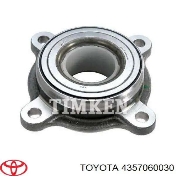 Комплект підшипник маточини передньої Toyota 4357060030 ціна, від 99.83 USD