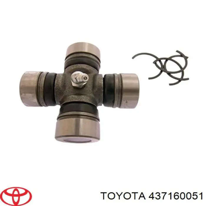 Хрестовина карданного валу, переднього Toyota 437160051 ціна, від 43.26 USD