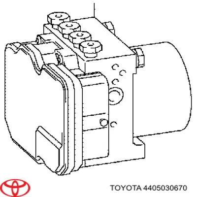 Блок керування АБС (ABS) 4405030670 Toyota