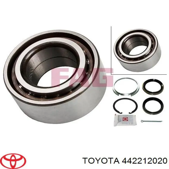 Сальник передньої маточини Toyota 442212020 ціна, від 6.22 USD
