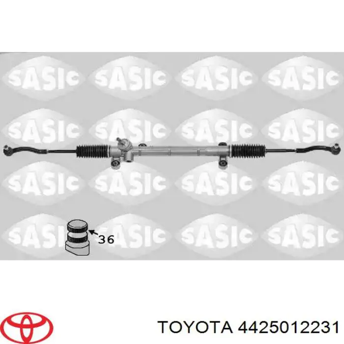 Купити 4425012230 Toyota Рульова рейка