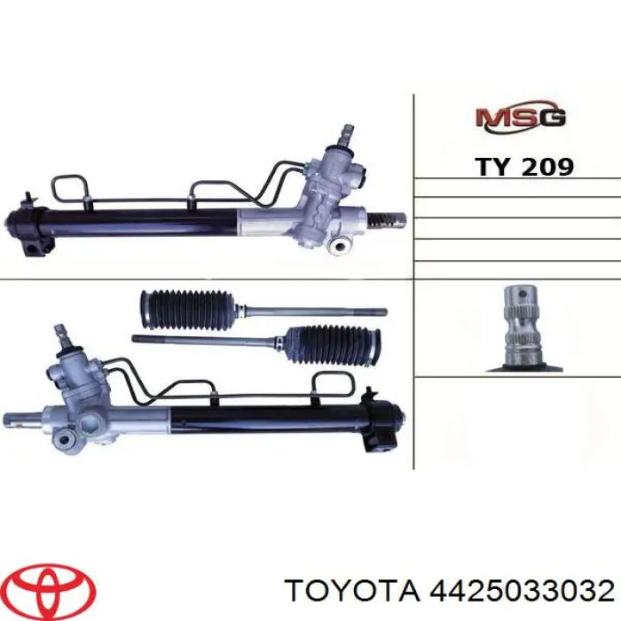 Купити 4425033032 Toyota Рульова рейка