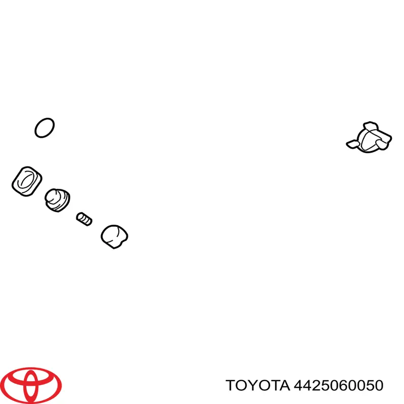 Рейка рульова 4425060050 Toyota