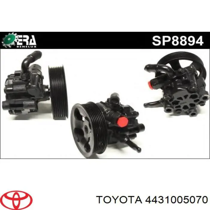 Насос ГПК Toyota 4431005070 ціна, від 119.48 USD