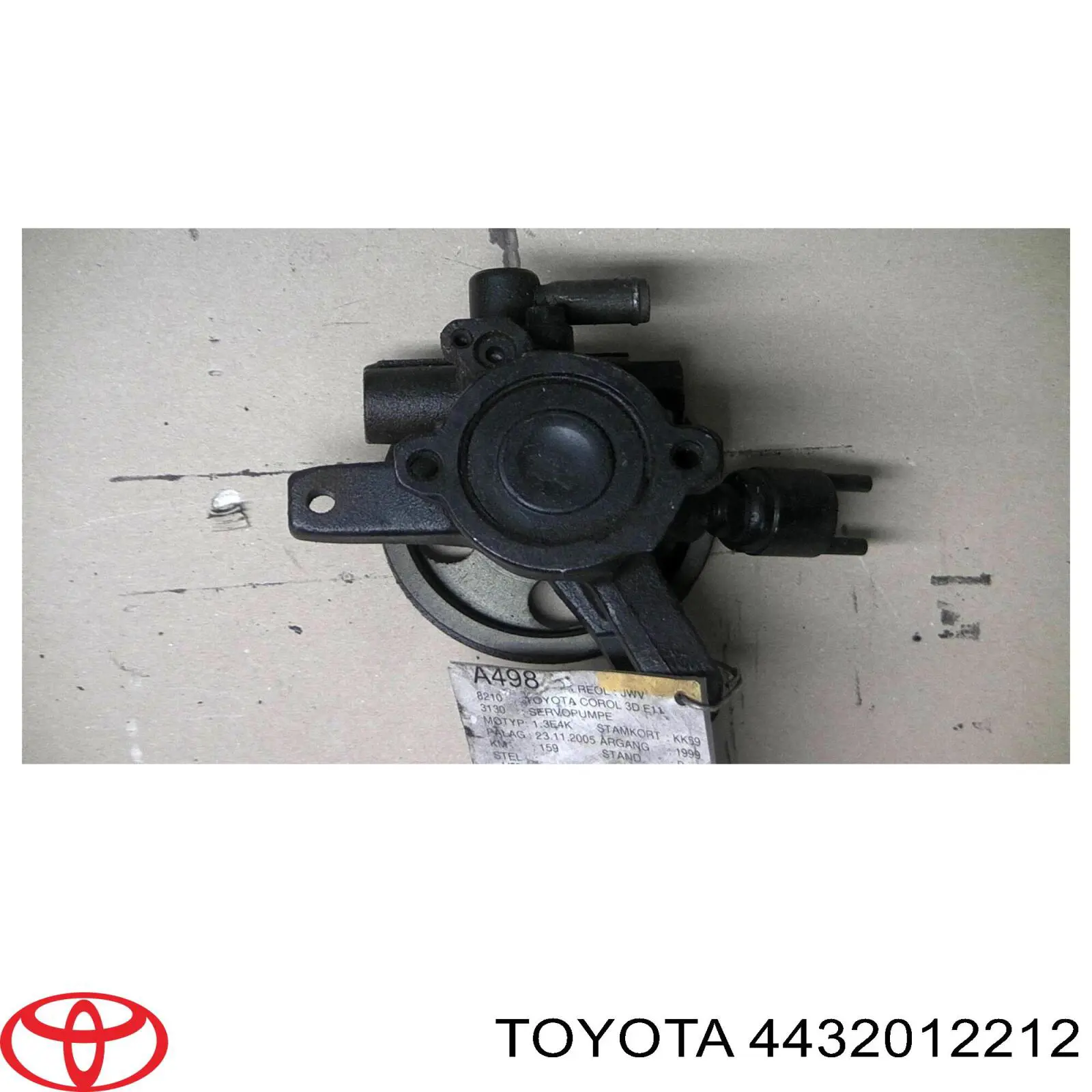 Насос ГУР 4432012241 Toyota