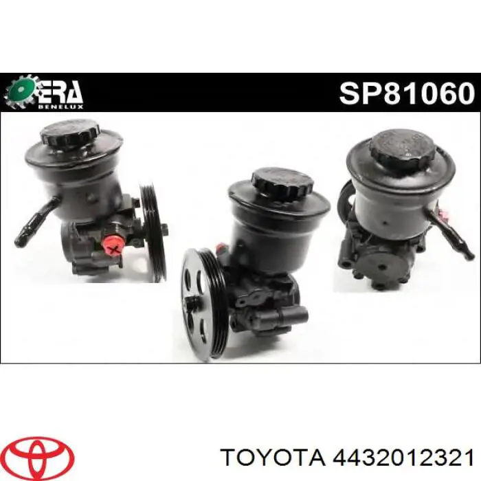 4432012390 Toyota насос гідропідсилювача керма (гпк)
