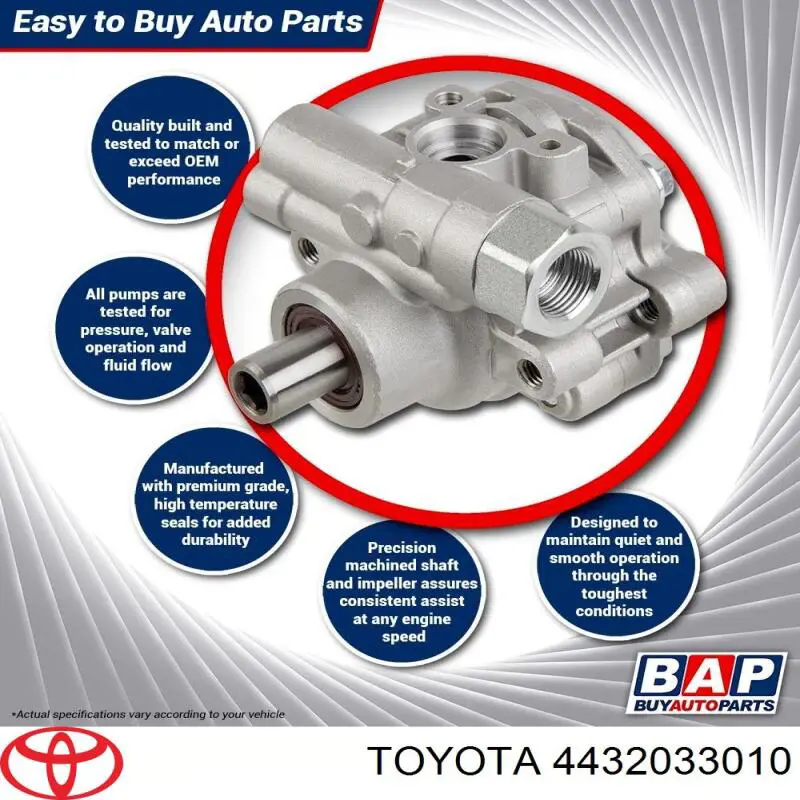 Купити 4432033010 Toyota Насос гідравліки