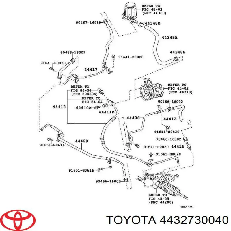 Прокладка регулятора тиску паливної рейки Toyota 4432730040 ціна, від 1.63 USD